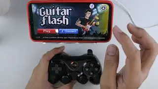 cobain main guitar hero flash pake stik ipega 9128