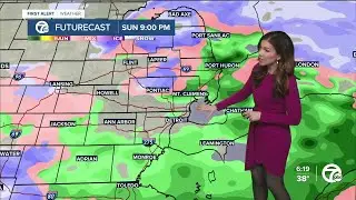 Snow, sleet, and rain tonight