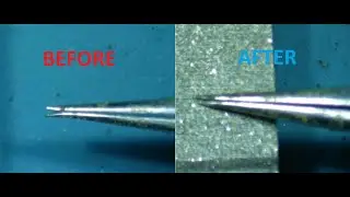 How To Repair/Restore Precision Tweezers Tip