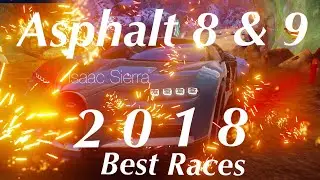 Asphalt 8 & 9, aguila.negra, BEST RACES 2018
