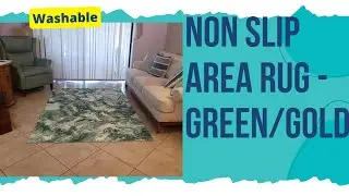 Washable Area Rug 5x7 - Modern Elegance for Your Home! 🏡✨