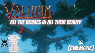 Valheim ALL BIOMES Cinematic | Featuring Yggdrasil (Valheim) (Biomes)