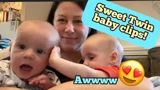 Awww Sweet baby twins! 👶🏻👶🏻 What is it like having twin babies??