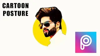 Cartoon Portrait Logo || PicsArt Tutorial Editing 2020 Latest