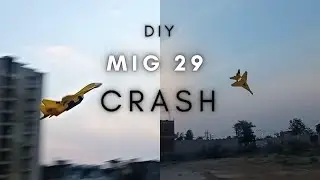 I crash my MIG29 🥲😱 | RC PLANE | MIG 29 | #rcplanecrash