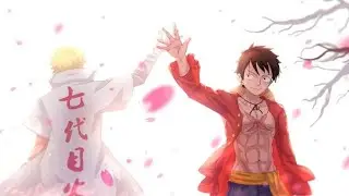 Naruto Sad And Luffy #luffy #naruto #sad