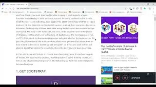Top 20 websites to learn bootstrap4 free | Free bootstrap4 learn