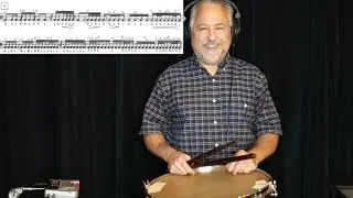 Solo #8 from Nine French American Rudimental Solos Vol. 1 by Joseph Tompkins