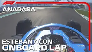 Esteban Ocon in Alpine A523 Onboard Lap Around Anadara Circuit GP | Assetto Corsa