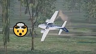Airplane has a stroke