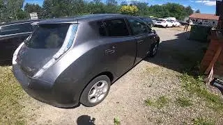 Where is VIN number of my Nissan Leaf ( 2011 - 2017 ) - Find VIN Number Sticker