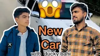 i meet ducky bahi plane / New car 🚗 / @DuckyBhai