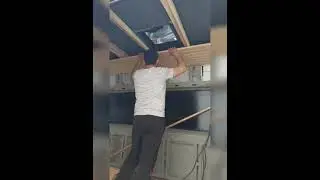 Sprinter karavan dönüşümü tavan yalıtımı , lambiri döşeme ve heki montajı