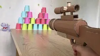 How To Make Cardboard Grenade Launcher That Sh00ts