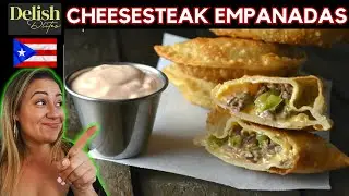 Cheesesteak Empanadas | Delish D'Lites | Party Dishes
