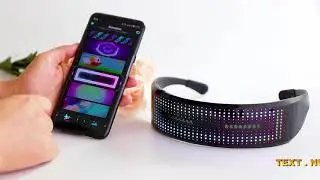 Очки со светодиодным дисплеем