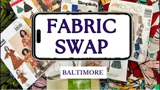 FREE Fabric, Patterns, Notions and Sewing Machines (Baltimore Fabric Swap)