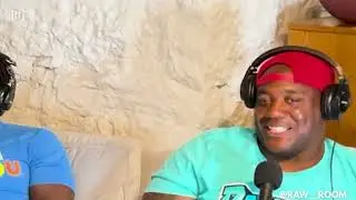 Frmr Eagles OL King Dunlap & World Long Drive Champ Maurice Allen ROAST EACH OTHER OVER VOLLEYBALL