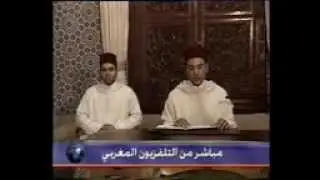 لحظة إعلان عن وفاة الملك الحسن الثاني رحمه الله في قنواة المغربية و العالمية !