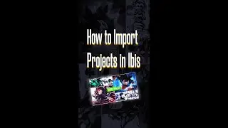 How to Import Projects in Ibis Paint X