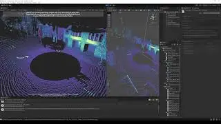 Testing my Unity Ouster Lidar Viewer plugin (with URP+HDRP+VR, single pass and multipass)