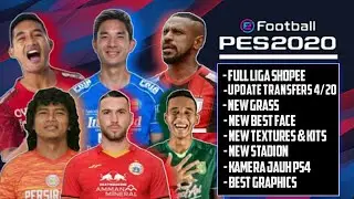 Pes 2020 Liga Shopee Ppsspp - Bahasa Indonesia [ 400 mb ] .