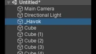How to setup Havok physics in Unity, with Havok visual debugger
