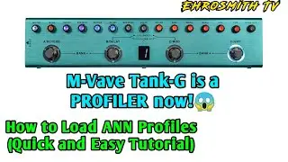 M-Vave Tank-G is a PROFILER now! How to Load Profiles to M-Vave Tank-G using ANN Training Software