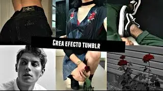 Crea efecto un tumblr