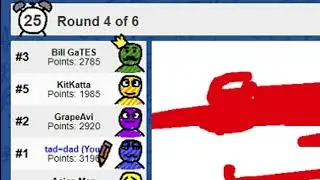 when you let a bunch of idiots play scribble.io......