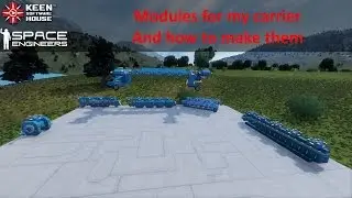 Space engineers builds: Modules