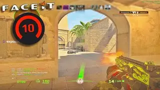 CS2 - Faceit 3500+ ELO, Faceit PUG - De_Mirage - FACEİT GAMEPLAY!