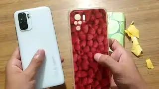 РАСПАКОВКА ПОСЫЛКИ С AliExpress два чехла для Редми Ноут 10 Малина и Лайм Xiaomi Redmi Note 10