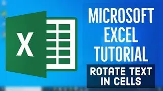 Microsoft Excel Tutorial - How to Rotate Text in Cells in Excel + How to Print in Excel