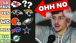 Reacting to my NFL Preseason Predictions (ROASTED)