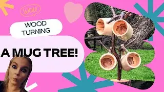 Woodturning- A Mug Tree!