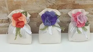 D.I.Y: Como fazer  saches perfumados. ( Dia  dos professores