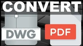 Convert Dwg to Pdf | Autocad to pdf | Print to pdf | Pdf convert in scale