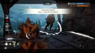 For Honor 2 v 1 FINAL KILL!