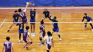 【近畿大会2024】昇陽 vs 関大北陽 第１セット　＜男子バレーボール＞
