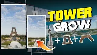 How To Edit Building Grow Effect In Capcut || Reel Video Editing Tutorial
