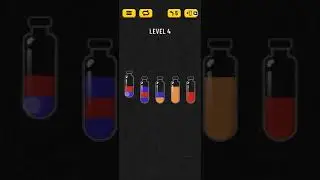 Soda Sort Puzzle Level 4 Walkthrough