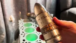Post war British 3 pounder armour piercing shell