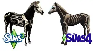 ♦️ Create a Horse ♦️ Sims 4 vs Sims 3