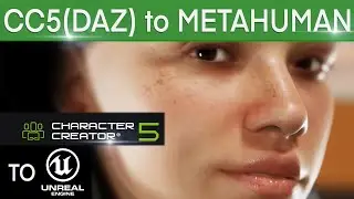 CC5 (DAZ) to UNREAL 5.6 (METAHUMAN)