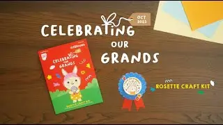 How to Create a Rosette Craft 🏵️ | Celebrating Our Grands 2023