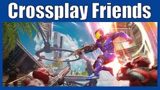 How To Add And Invite Friends Using Crossplay In Splitgate - Add Splitgate Friends Using Friend Code