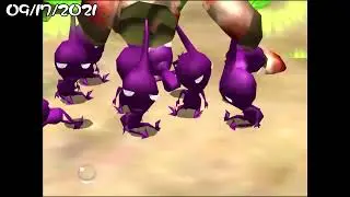 Pikmin 1² The Puffstool and Puffmins with some Dolphin Ship Parts progress back at 2021