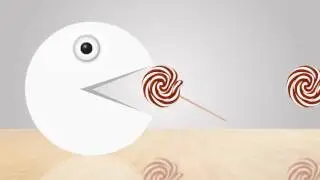 Learning Colors with 3D Pacman New Lollipop for Kids Children Toddlers Video