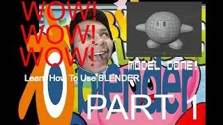 Jimothy Tutorials - Making Kirby in Blender Part 1